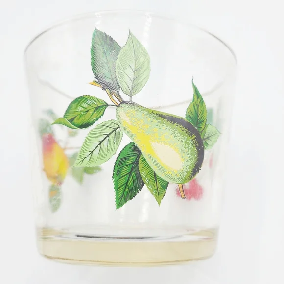 Vintage West Virginia Glass Co Fruit Cocktail Barware Ice Bucket - Picture 5 of 9